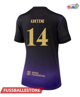 Günstige Barcelona Karim Adeyemi #14 Auswärtstrikot Damen 2026-27 Kurzarm